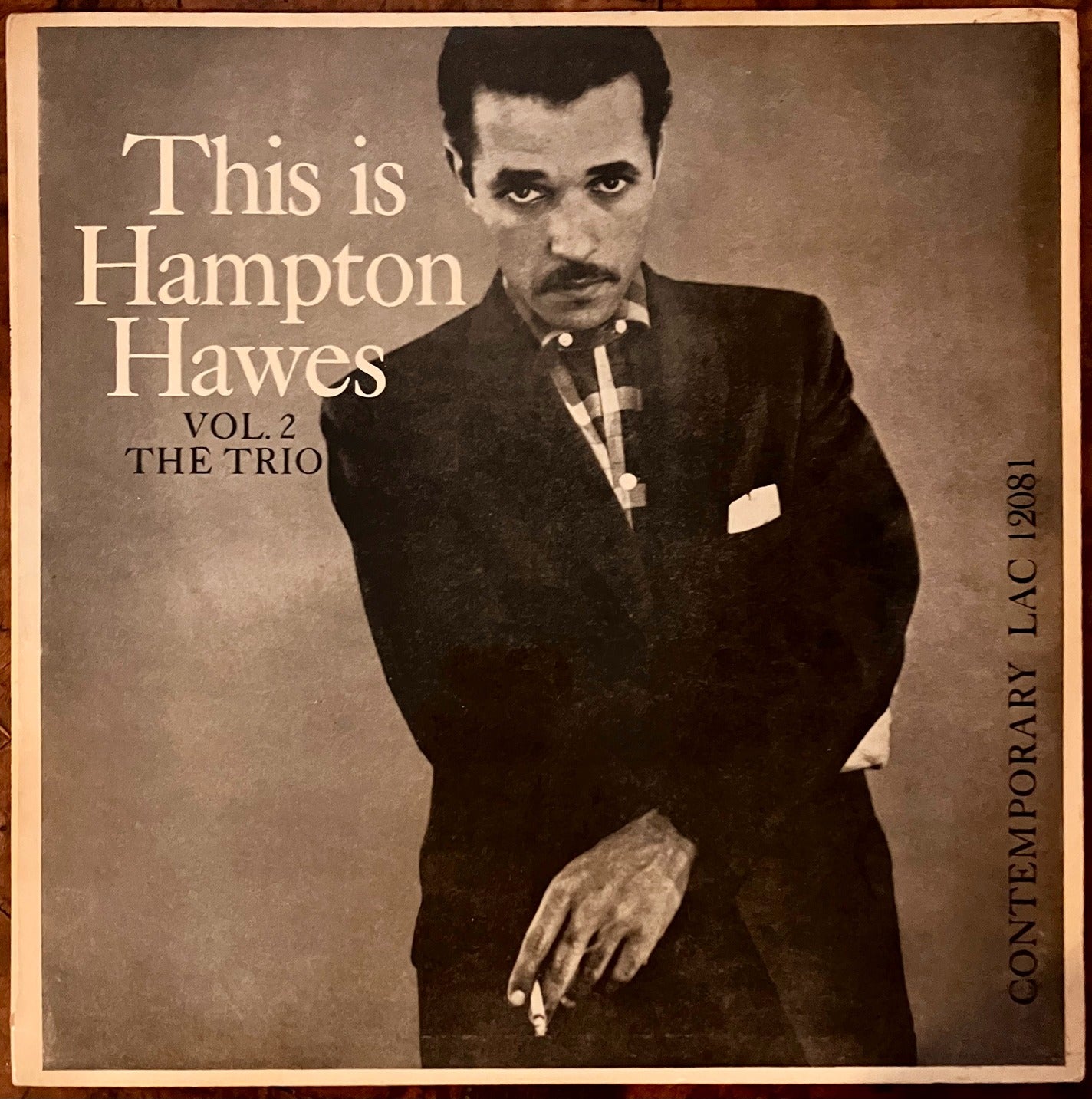 This is Hampton Hawes Vol. 2 LP Contemporary UK Vogue press