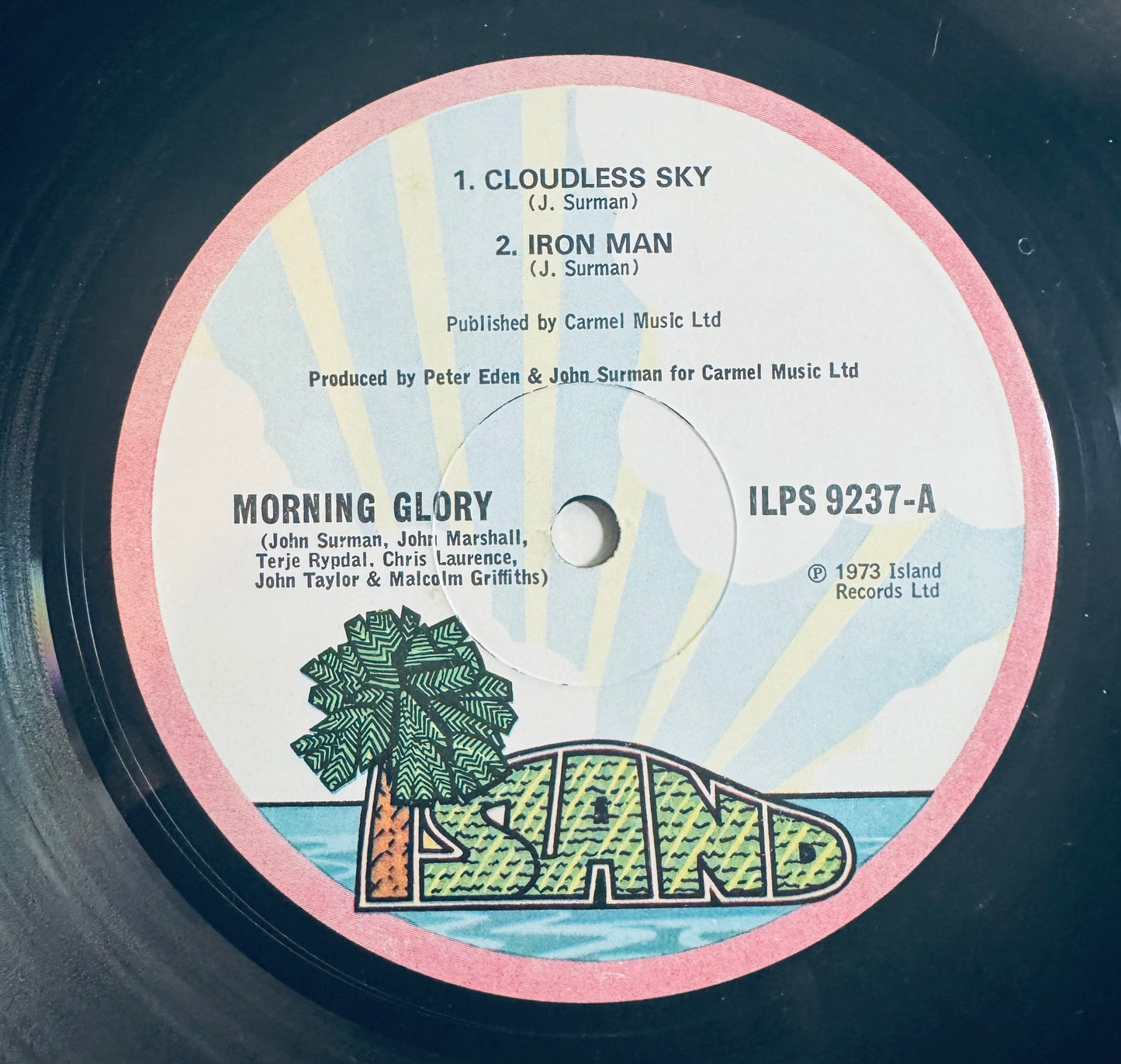 MORNING GLORY John Surman et al LP Island 1973 EX/NM