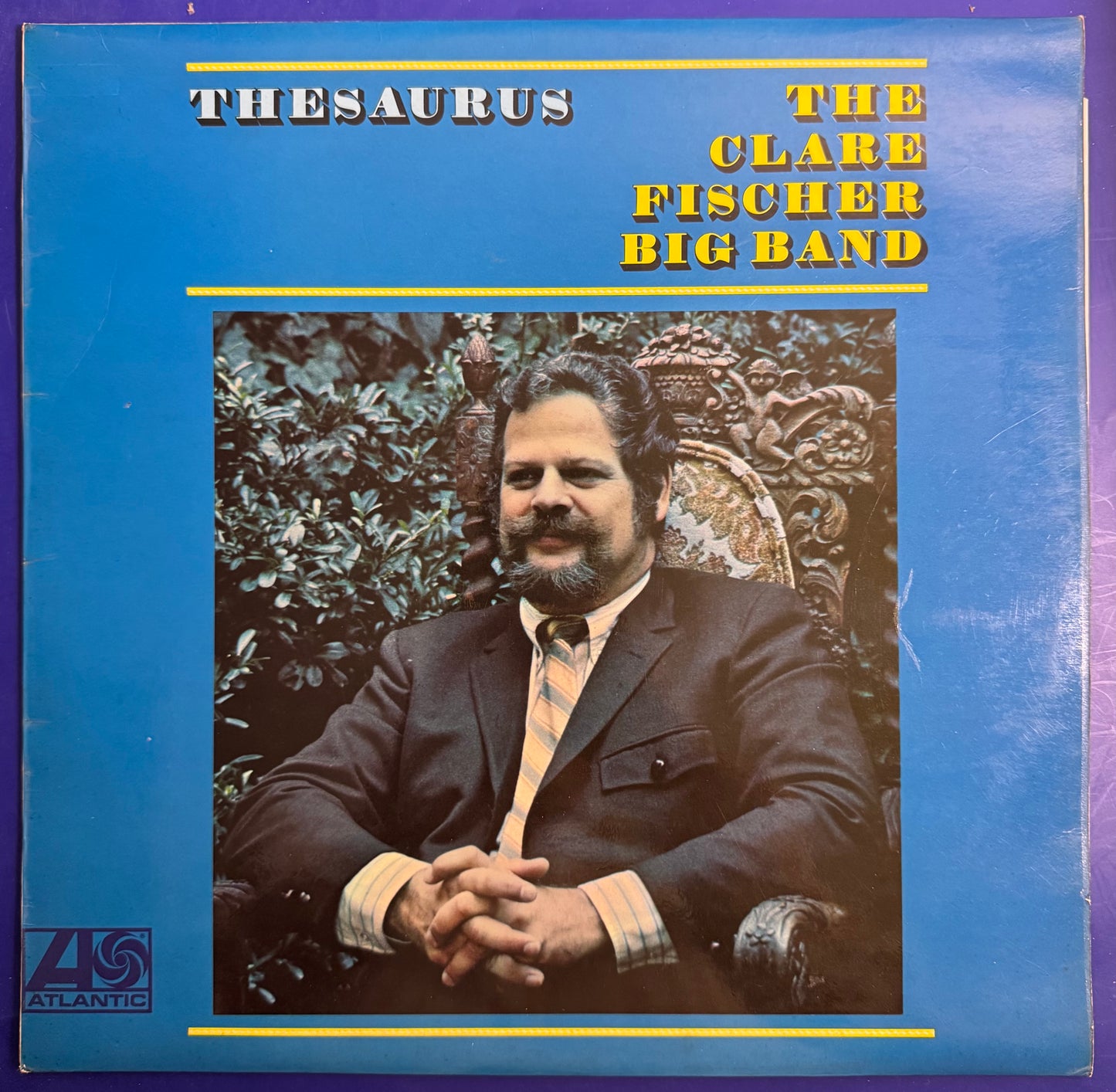 Clare Fischer Big Band Thesaurus LP Atlantic EX/EX