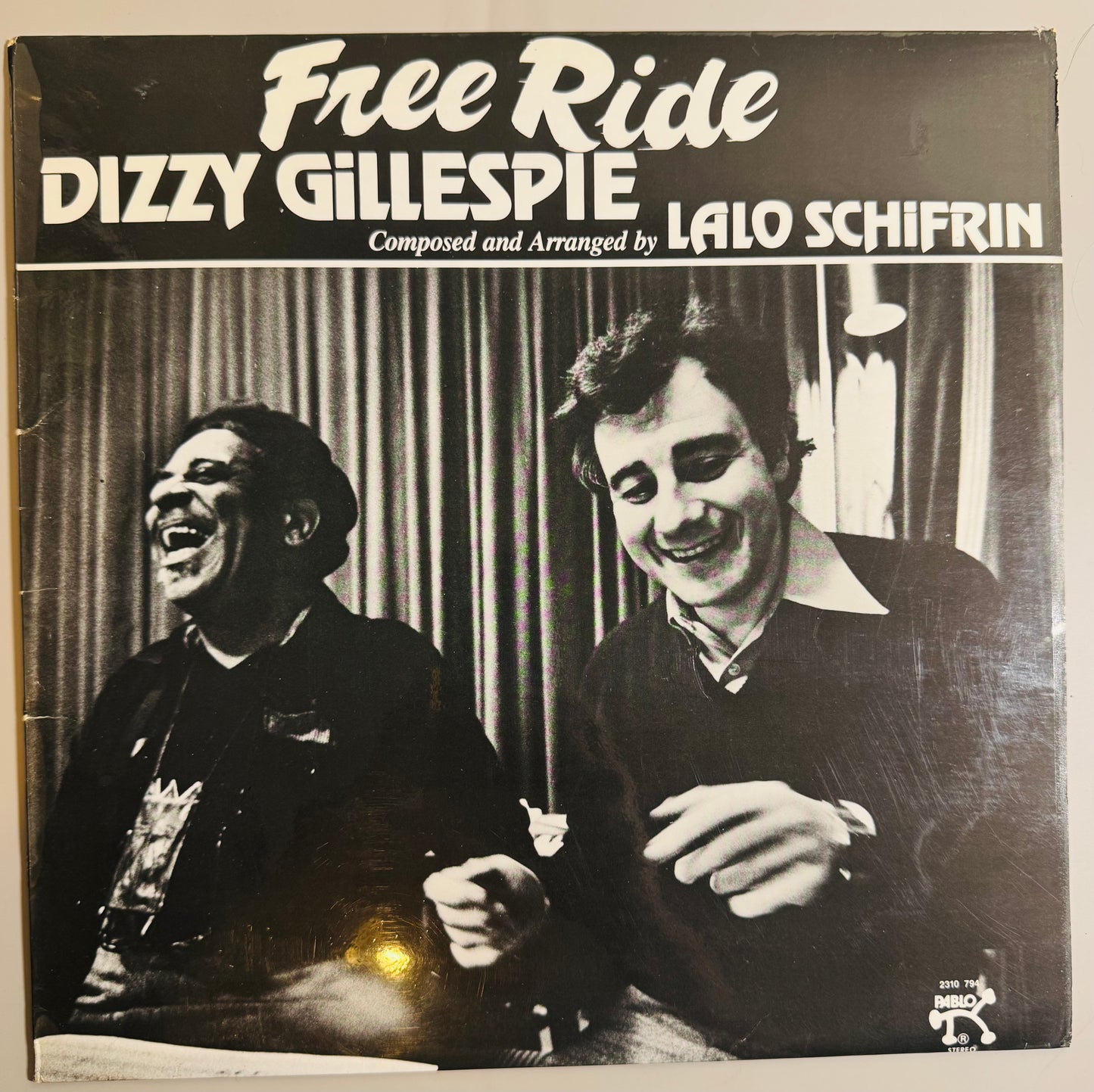 Dizzy Gillespie, Lalo Schifrin – Free Ride (LP, Pablo 2310 794, EX/EX