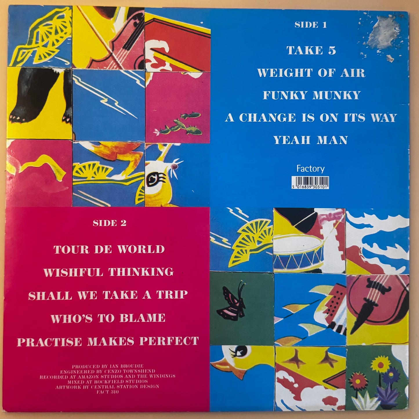 Northside – Chicken Rhythms (Vinyl LP, Factory, 1991) – EX/EX