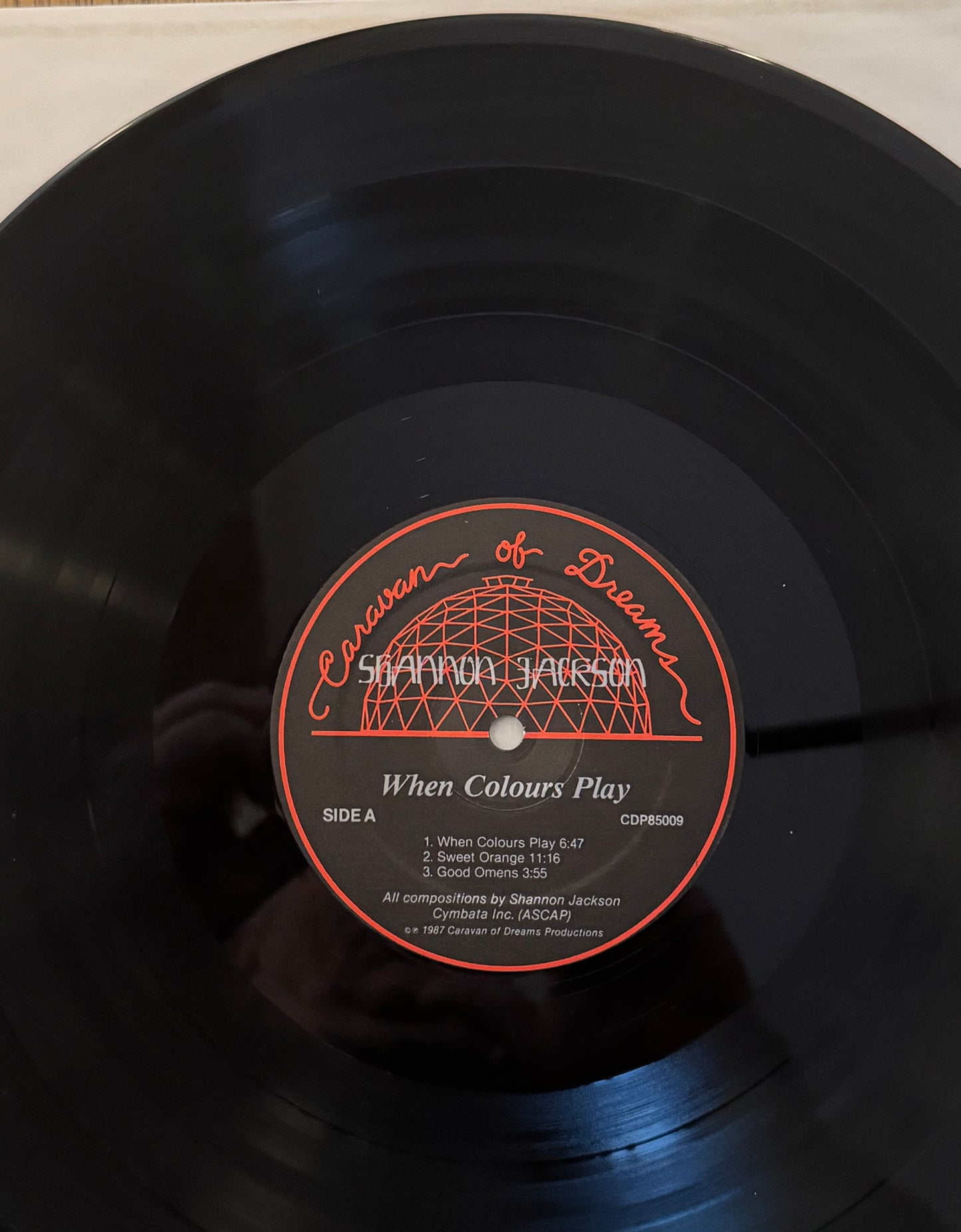 Ronald Shannon Jackson – When Colors Play (Vinyl LP, Caravan Of Dreams 1987) – EX/ EX