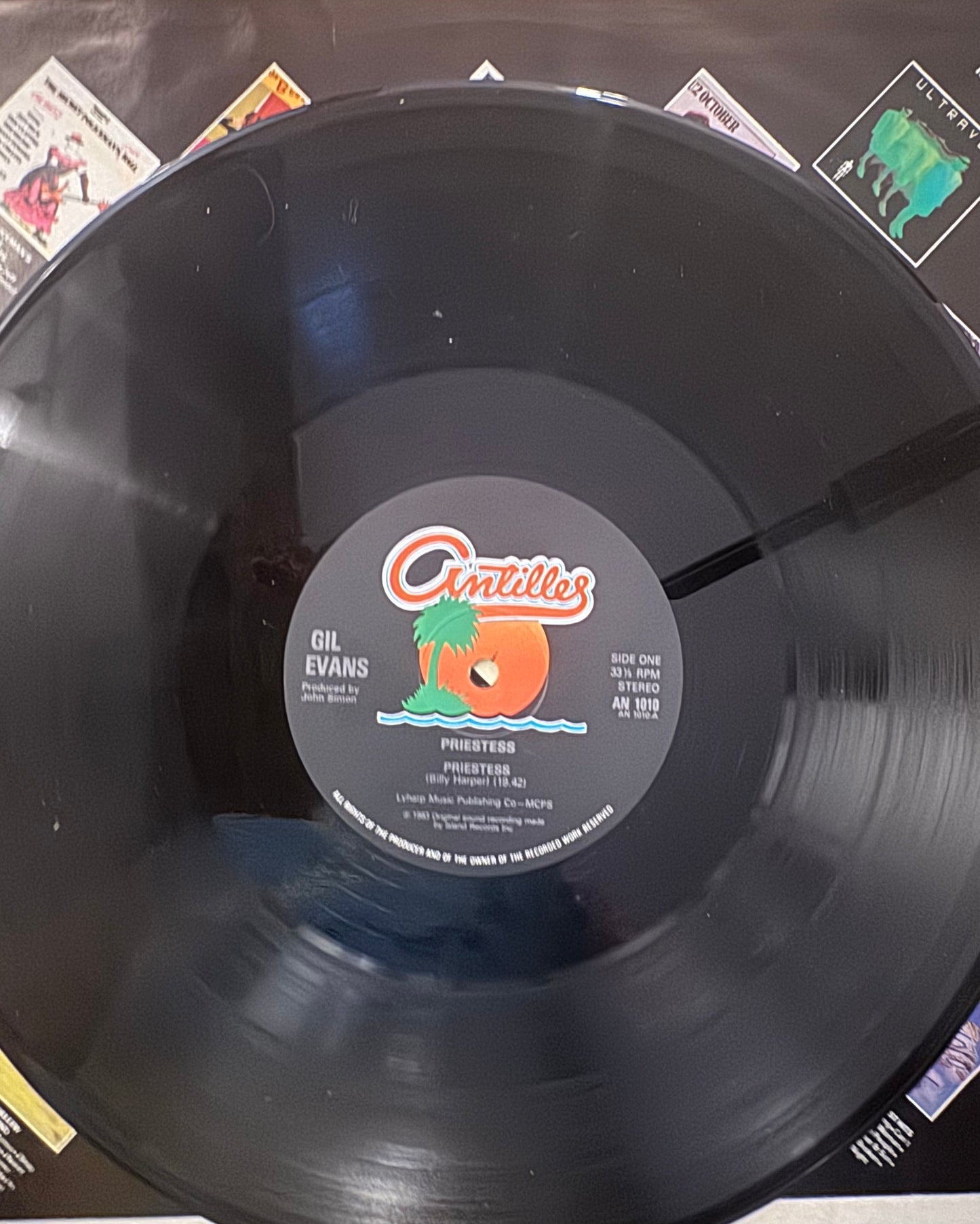 Gil Evans – Priestess (Vinyl LP, Island Records, 1977) – EX/ EX