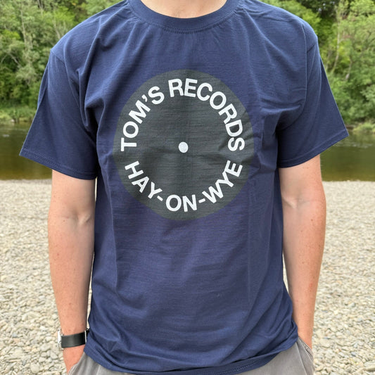 Tom's Records Full Roundel T-shirt - Navy