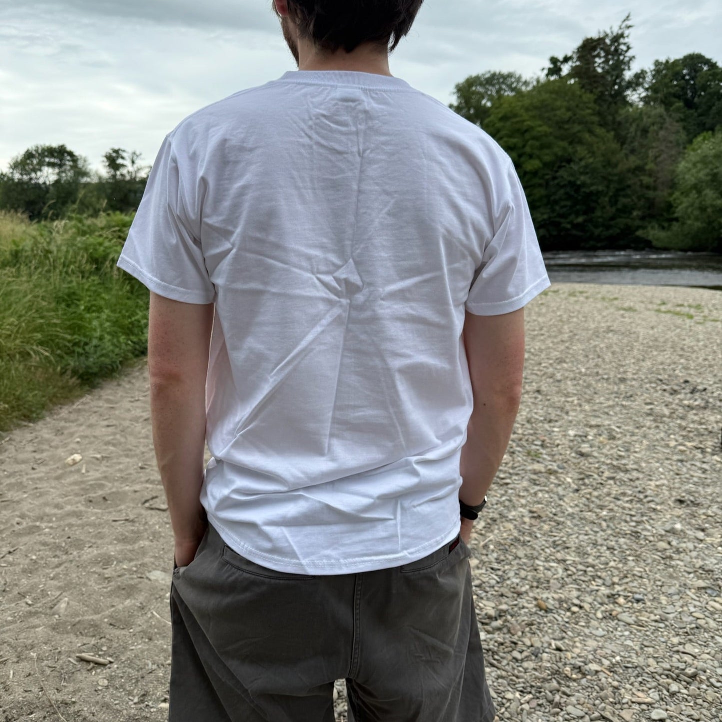 Tom's Records Left Roundel T-shirt - White