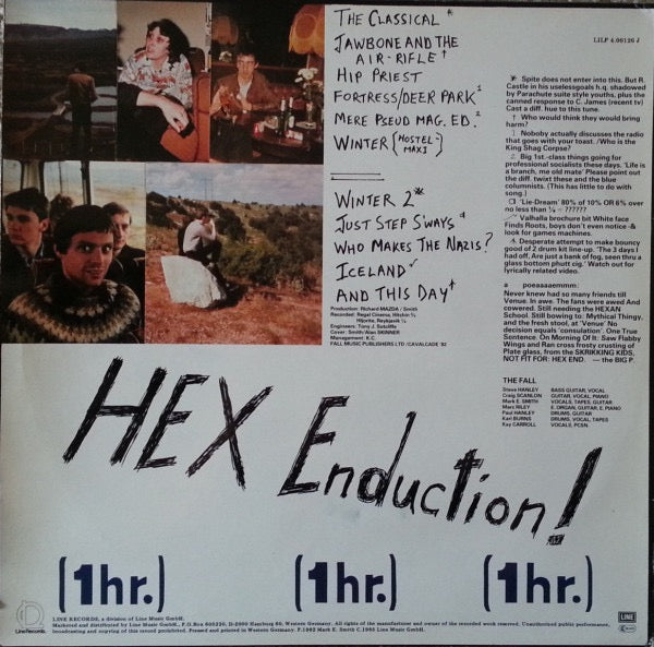 The Fall - Hex Education Hour (White Vinyl LP, Line, 1986) - EX / EX