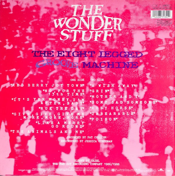 The Wonder Stuff – The Eight Legged Groove Machine (Vinyl LP, The Far Out Recording Company / Polydor Records, 1988) – EX / EX
