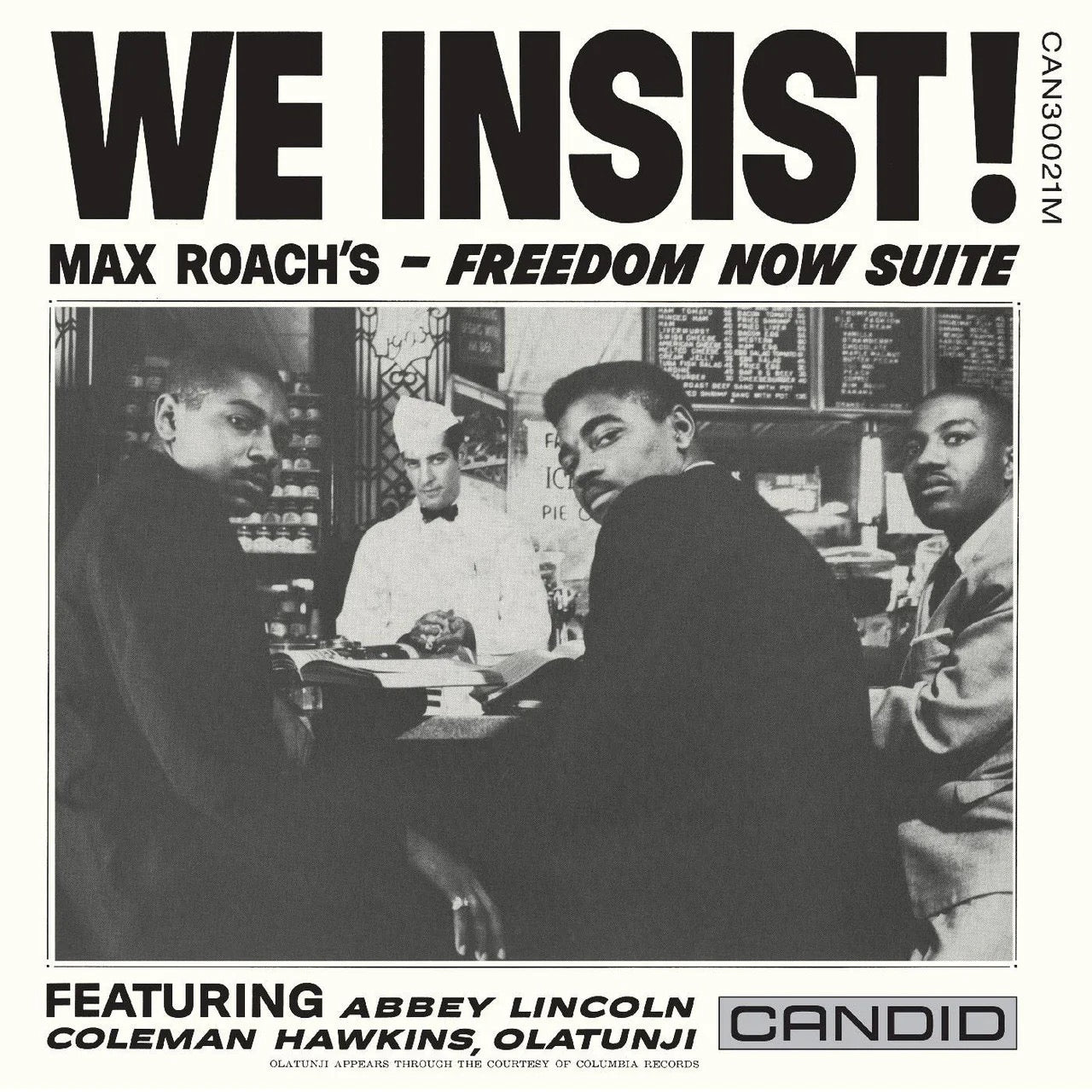 Max Roach – We Insist! Freedom Now Suite (Clear Vinyl LP, Candid Reissue) – NM/NM