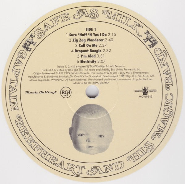 Captain Beefheart - Safe as Milk (2x Vinyl LP, Buddah, Music on Vinyl ) - Near Mint