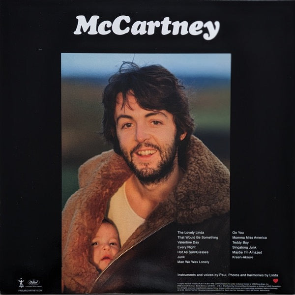 Paul McCartney – McCartney (Vinyl LP, Capitol Records, Reissue) – Mint / Sealed