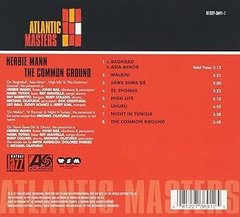 Herbie Mann Afro-Jazz Sextet & Four Trumpets – The Common Ground (CD, Atlantic Masters) – Mint / Sealed