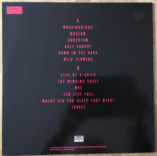 Mark Lanegan - The Winding Sheet (Vinyl LP, Glitterhouse, 1990) - Near Mint