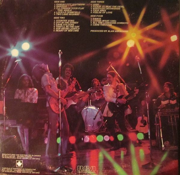 Pure Prairie League – Live! Takin’ the Stage (2× Vinyl LP, RCA, 1977) – EX / NM
