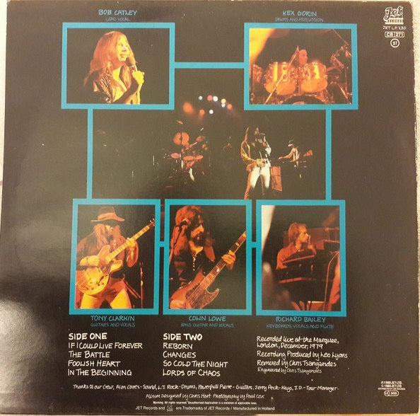 Magnum – Marauder (Vinyl LP, Jet Records, 1980) – EX / EX