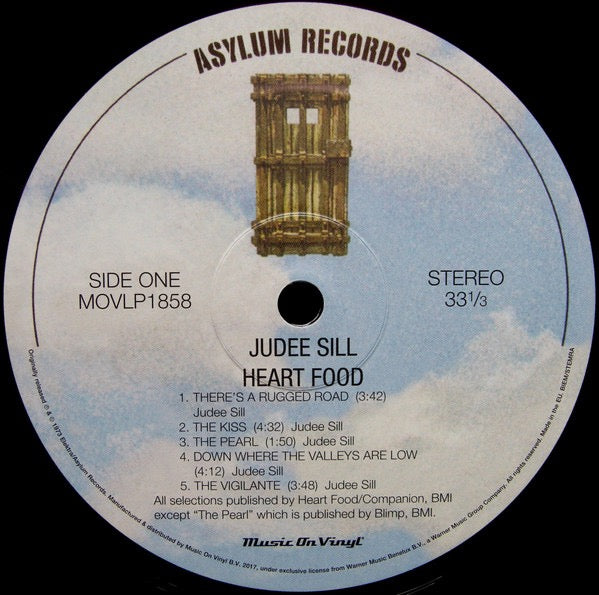 Judee Sill - Heart Food (Vinyl LP, Asylum, 2017) - Near Mint