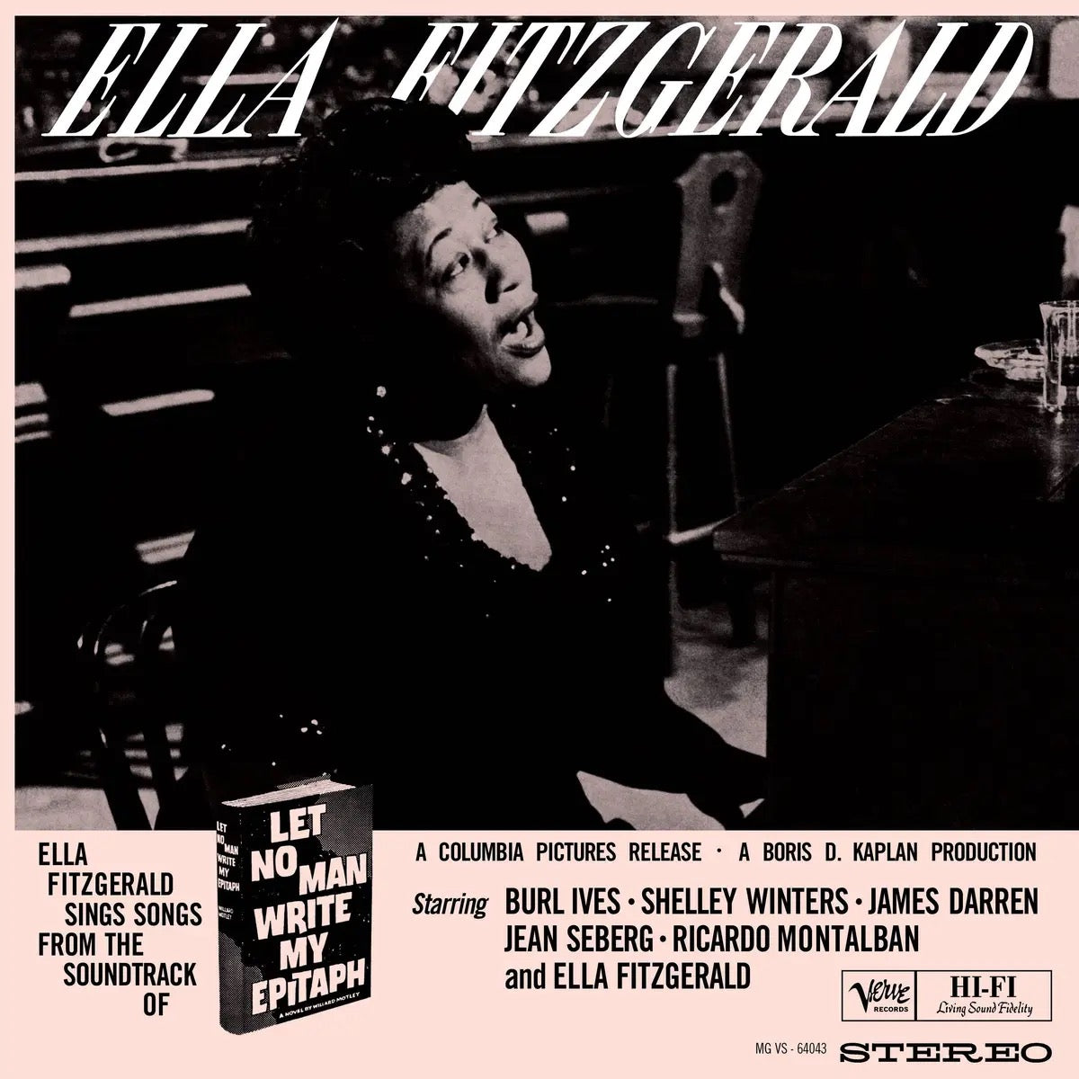 Ella Fitzgerald Let No Man Write my Epitaph LP Verve Acoustic Sounds