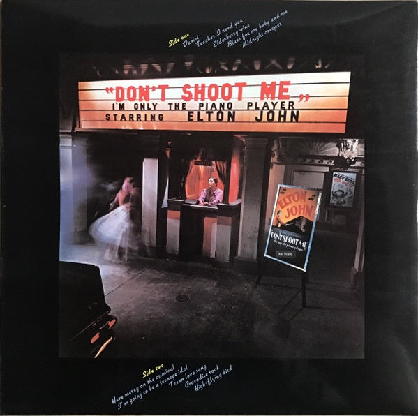 Elton John – Don’t Shoot Me I’m Only the Piano Player (Vinyl LP, Strawberry Studios, Reissue) – EX / EX