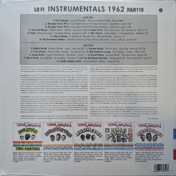 Various Artists – Mighty Instrumentals R&B-Style 1962 (Vinyl LP, Rhythm and Blues, 2023) – Mint / Sealed