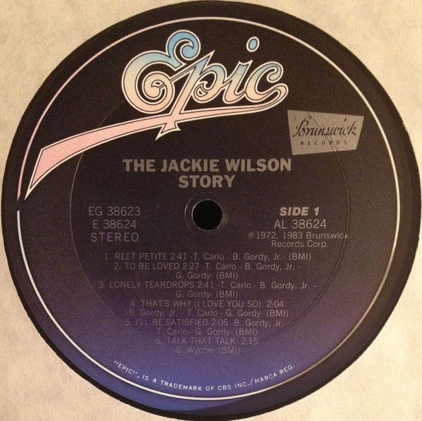 Jackie Wilson – The Jackie Wilson Story (2xVinyl LP, Epic / Brunswick Records, 1983, US) – EX / EX