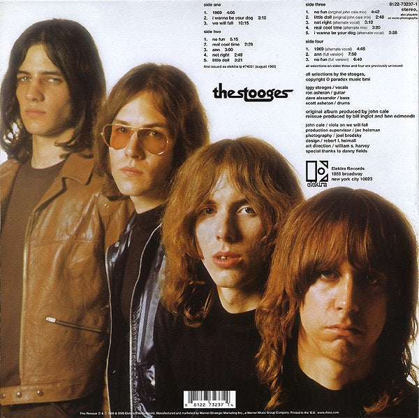 The Stooges – The Stooges (2x Vinyl LP, Elektra, 2005 reissue ) – Near Mint