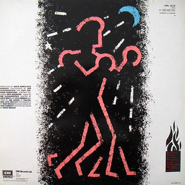 David Bowie – Let’s Dance (Vinyl LP, EMI Records, 1983) – EX / EX