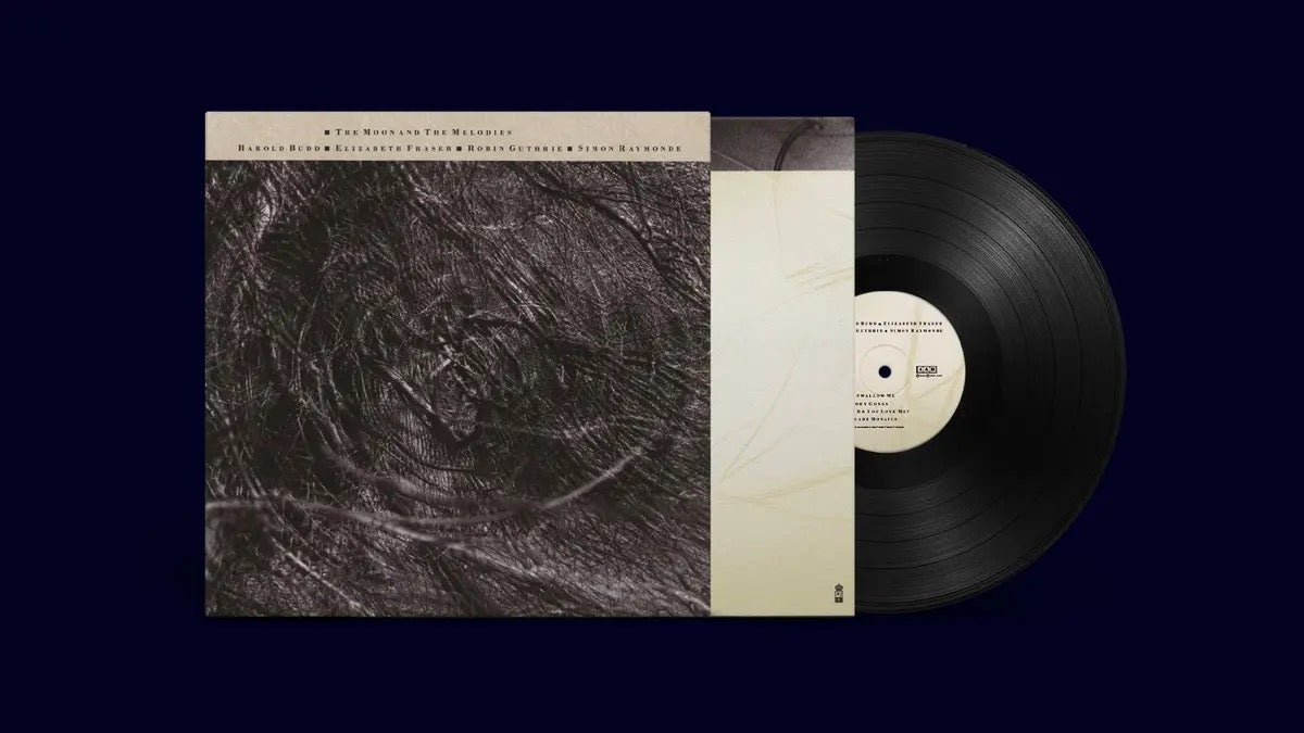 Harold Budd Cocteau Twins The Moon and the Melodies LP 4ad mint vinyl