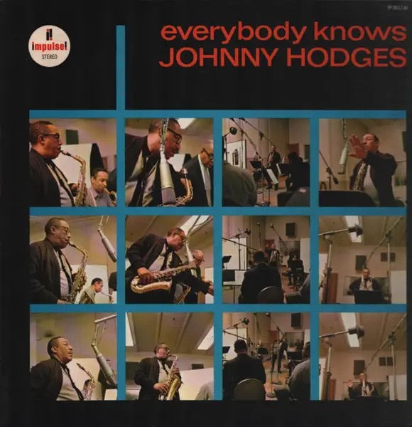 Johnny Hodges – Everybody Knows (Vinyl LP, Impulse! Records, 1970s reissue) – EX / EX
