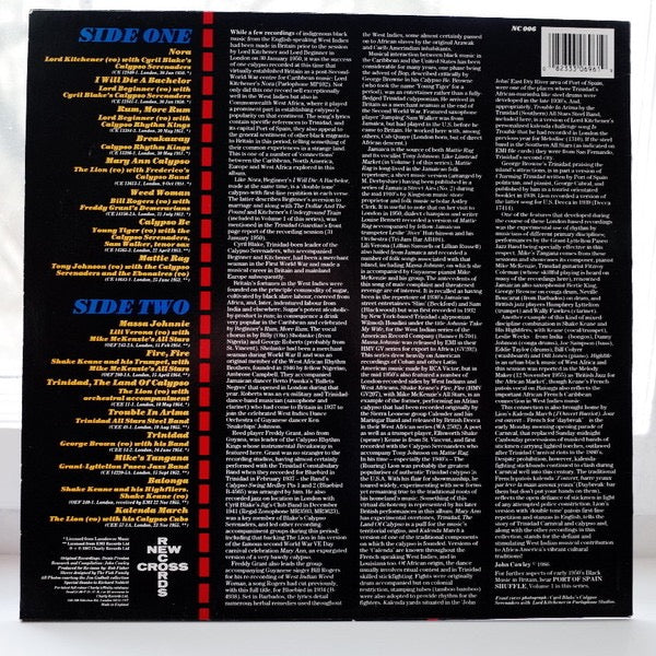 Various - Caribbean Connections - Black Music In Britain early 50s Vol. 2 (Vinyl LP, New Cross) - EX / EX