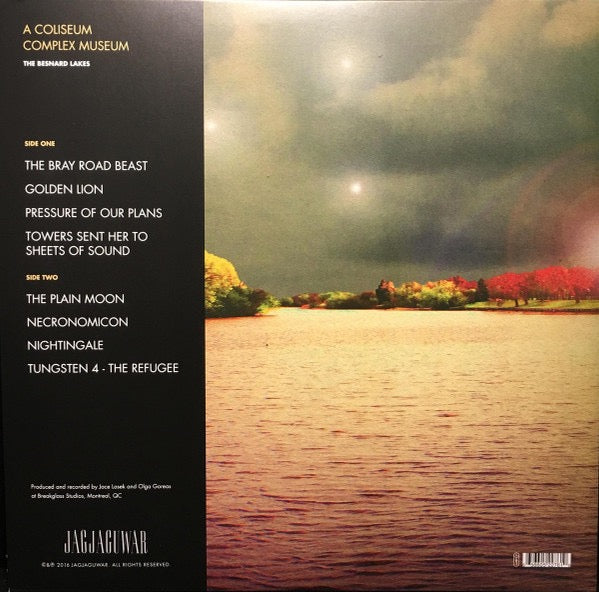 The Besnard Lakes – A Coliseum Complex Museum (White Vinyl LP, Jagjaguwar, 2016) – EX / EX