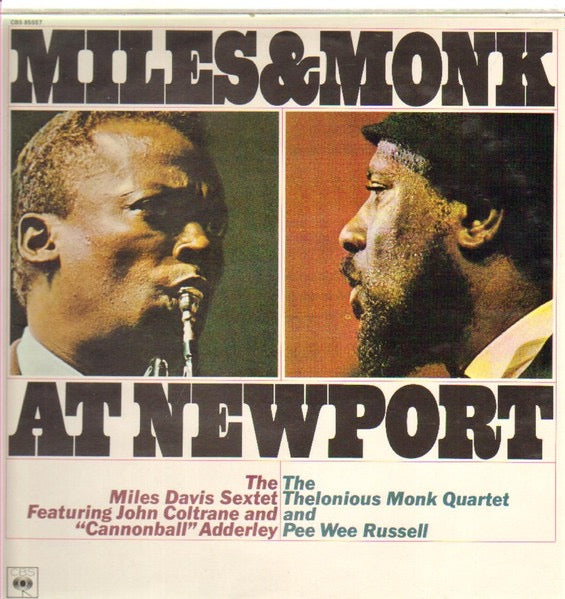 Miles & Monk at Newport LP CBS mono reissue EX/NM