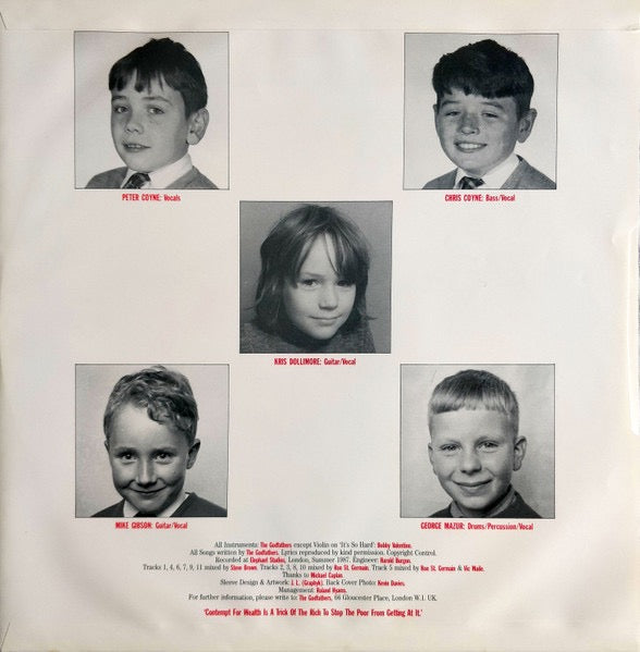 The Godfathers - Birth, School, Work, Death (Vinyl LP, Epic) - VG+ / EX