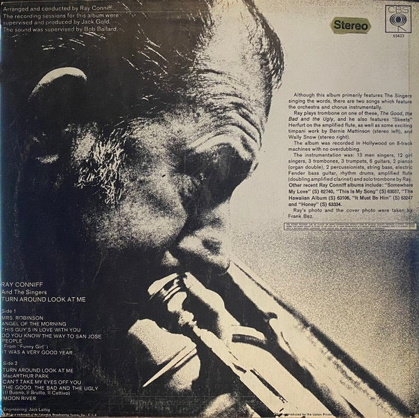 Ray Conniff and the Singers - Turn Around Look At Me (Vinyl LP, CBS 1968) - Ex / Ex