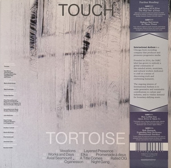 Tortoise – Touch (Vinyl LP, International Anthem Recording Company, 2025) – Mint