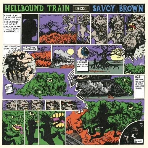 Savoy Brown Hellbound Train LP RSD 25 grey/ purple vinyl