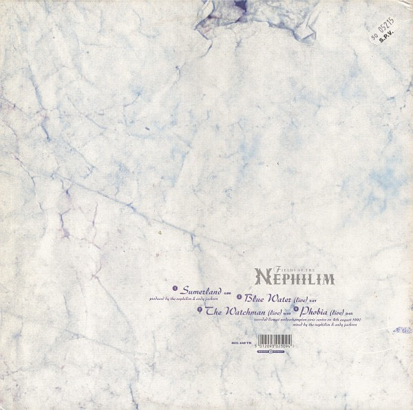 Fields of the Nephilim – Sumerland EP (Vinyl LP, Beggars Banquet, 1990) – EX / EX