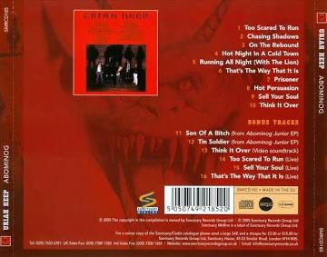 Uriah Heep – Abominog (CD, Sanctuary Records, 2005) – Mint / Sealed