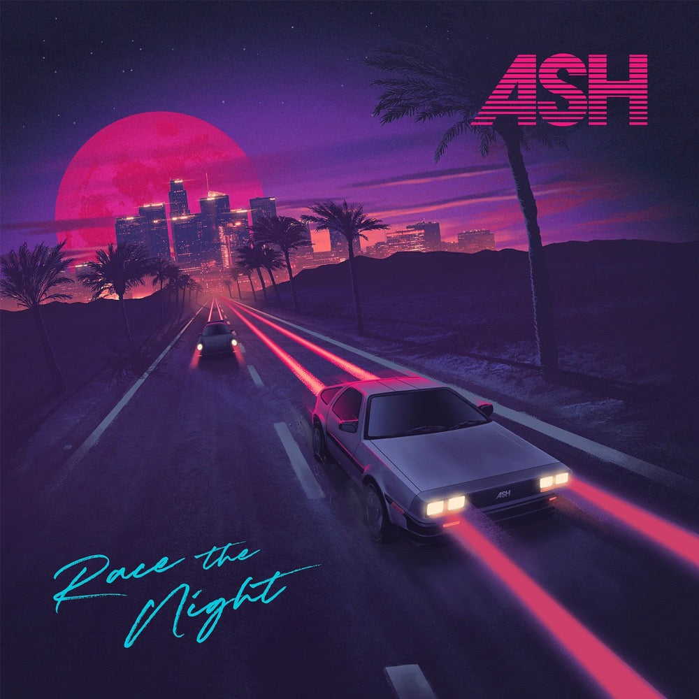 Ash – Race the Night (CD, Fierce Panda Records, 2023) – Mint / Sealed