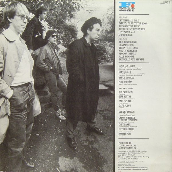 Elvis Costello and the Attractions – Punch the Clock (Vinyl LP, F-Beat Records, 1983) – EX / EX