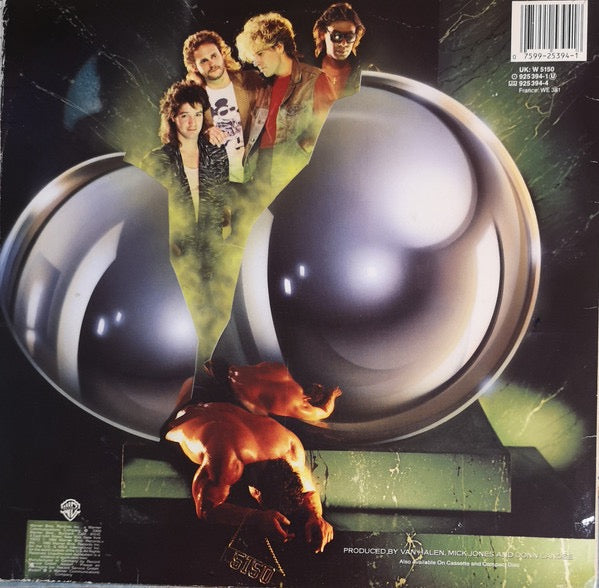 Van Halen – 5150 (Vinyl LP, Warner Bros. Records, 1986) – EX / EX