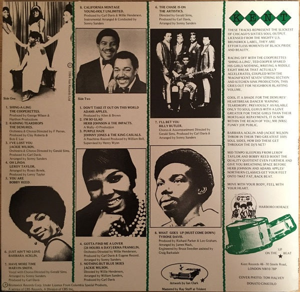 Various Artists – Up on the Beat (Vinyl LP, Kent Records, 1984) – EX / VG
