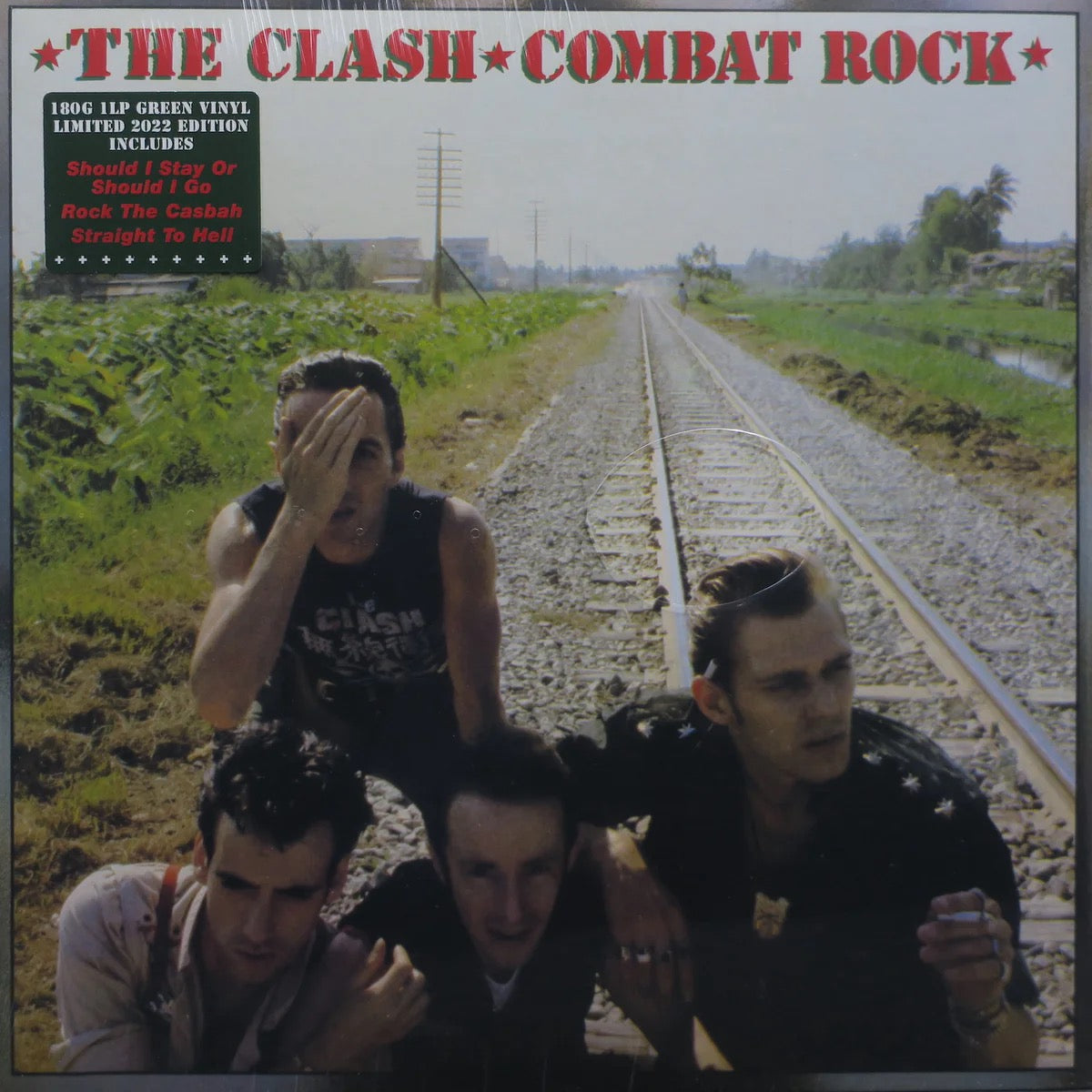 The Clash - Combat Rock (Green Vinyl LP) Mint/Sealed