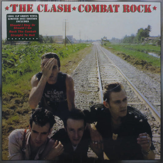 The Clash - Combat Rock (Green Vinyl LP) Mint/Sealed