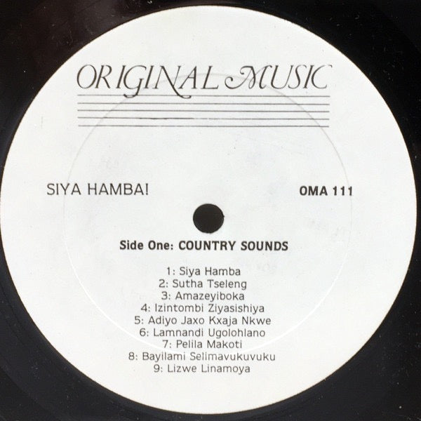 Various Artists – Siya Hamba! 1950s Country and Small Town Sounds (Vinyl LP, Original Music) – EX/EX