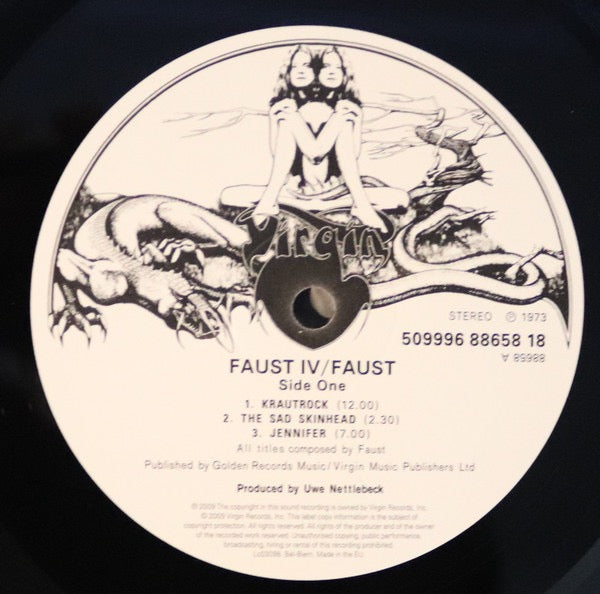 Faust - IV (Vinyl LP, Virgin, 2009) - Near Mint
