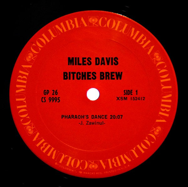 Miles Davis Bitches Brew 2-LP USA Columbia press EX/EX