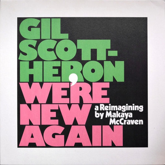 Gil Scott-Heron - We're New Again LP Mint/Sealed