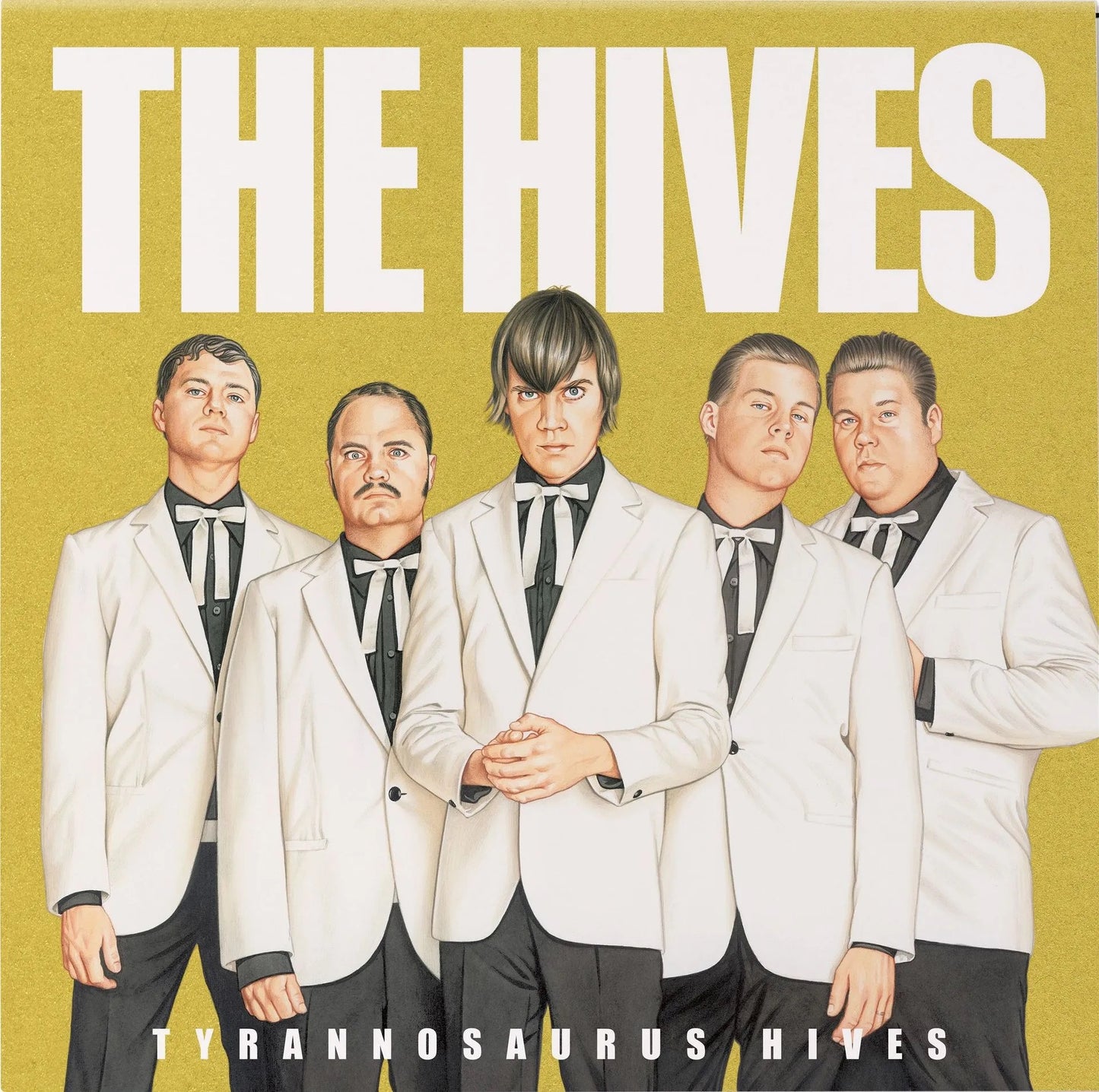 The HIVES Tyrannosaurus Hives LP Polydor gold/white vinyl mint & sealed