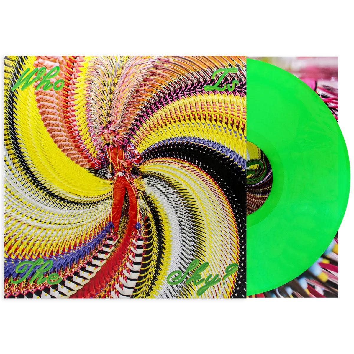 David Byrne Who Is the Sky LP (Apple Green vinyl, 2025)