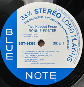 Ronnie Foster Two Headed Freap LP Blue Note mint & sealed vinyl