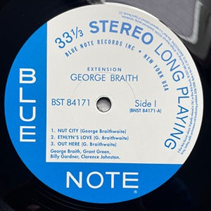 George Braith Extension LP Blue Note Classic mint & sealed vinyl